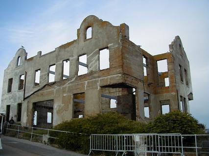Warden's House on Alcatraz<br>Location: <a href="https://www.google.com/maps/search/?api=1&query=37.82616,-122.42193" target="_new">Alcatraz Island</a>